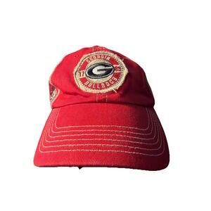 RUSSELL GEORGIA BULLDOGS 1985 Baseball  Hat Cap Red